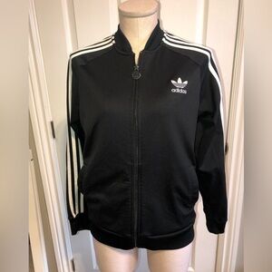 Adidas Black Zip-Up Jacket teen size 14